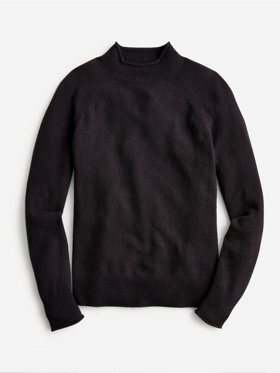 J. Crew Sweaters - J. Crew Rollneck Sweater in Supersoft Yarn Relaxed Fit Pullover Knit Black
